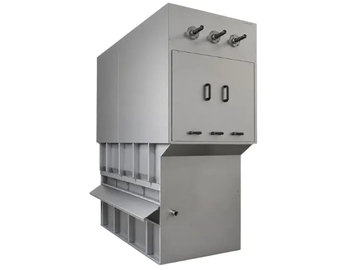 Industrial ice machine evaporator